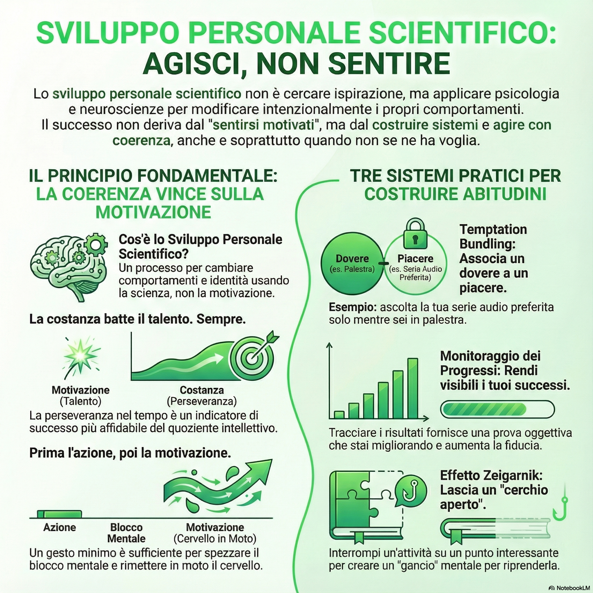 Sviluppo personale scientifico: routine, abitudini e resilienza